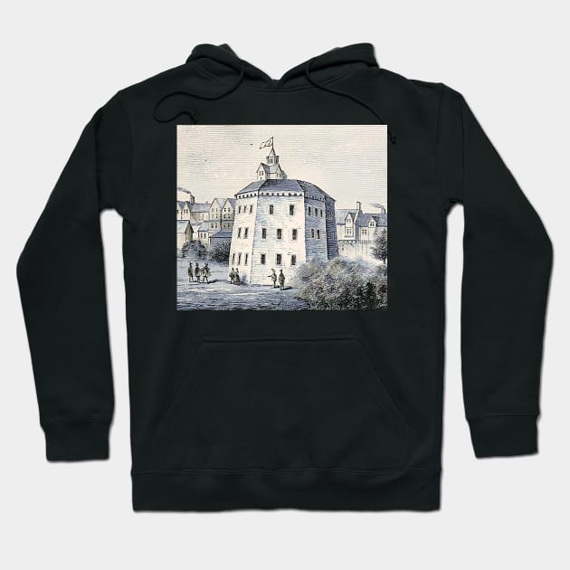 Shakespeare Globe Theater London England Hoodie by Marccelus